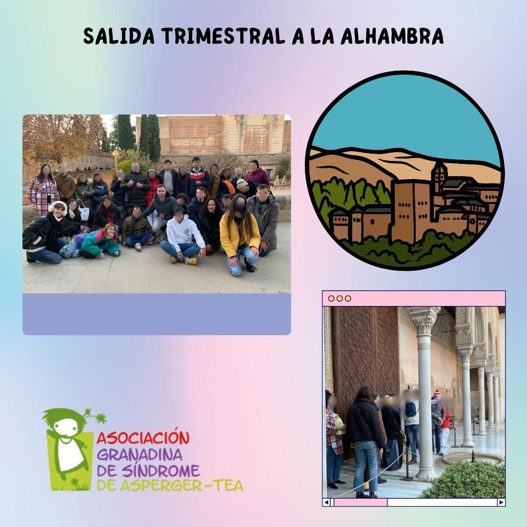 salida trimestral a la Alhambra de Granada
