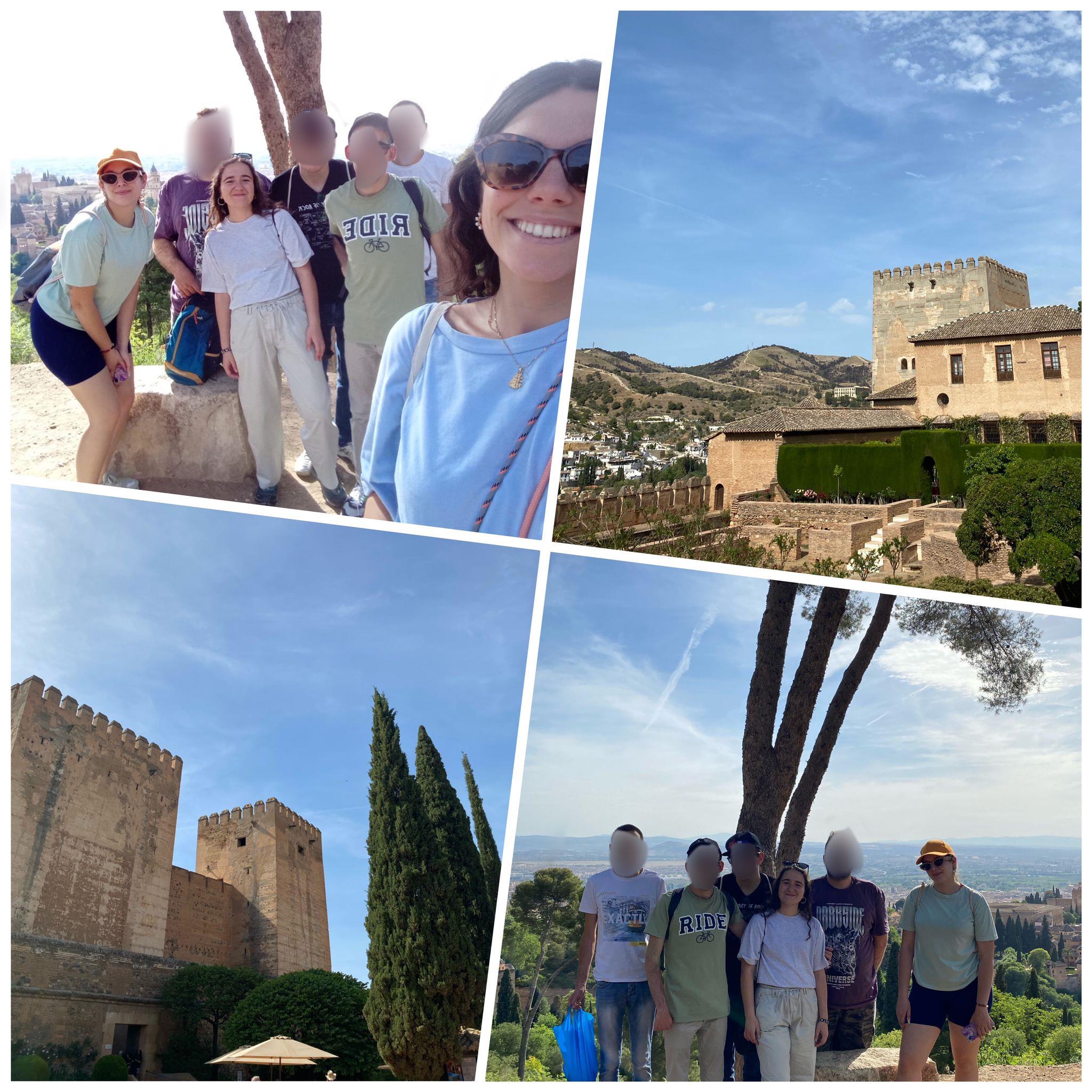 Senderismo por los jardines de la Alhambra