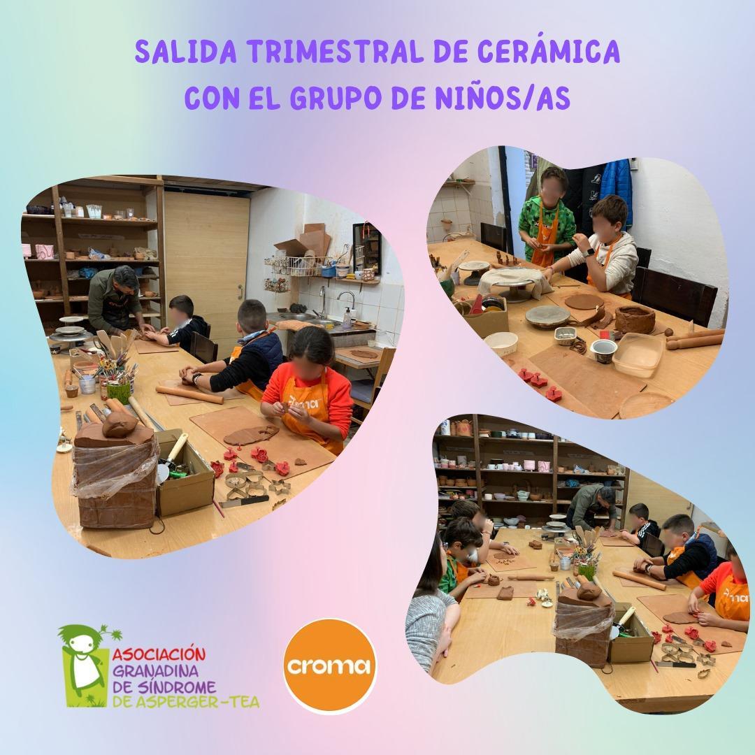 Salida trimestral en un taller de cerámica