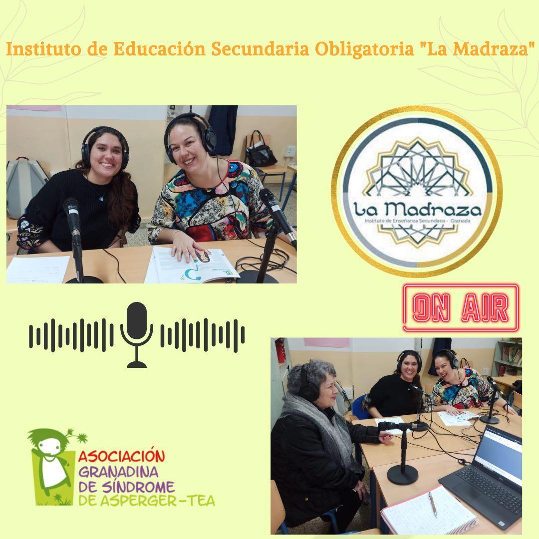 Entrevista de radio en el IES la Madraza
