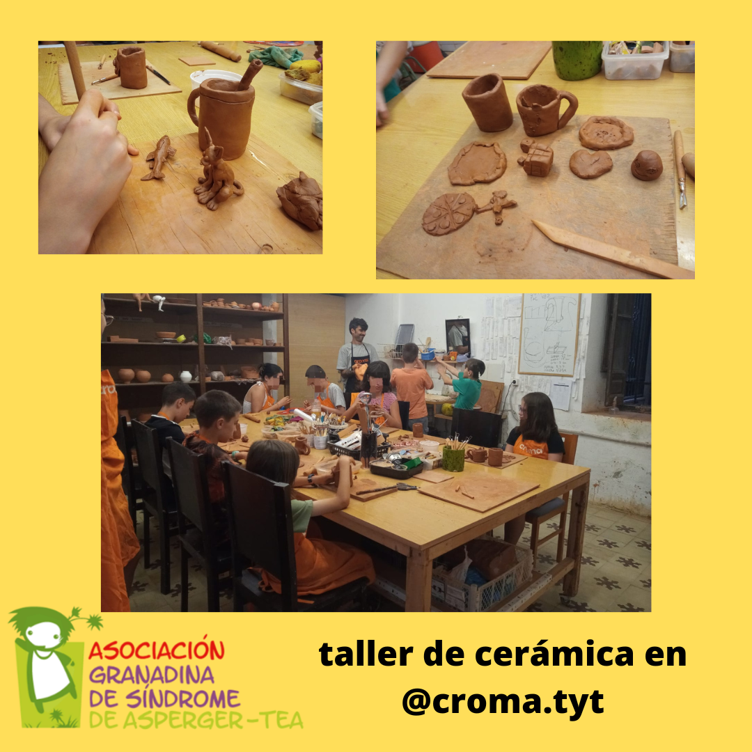 Salida al taller de cerámica